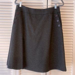 BetaBrand Charcoal Grey Ponte Skort XXL